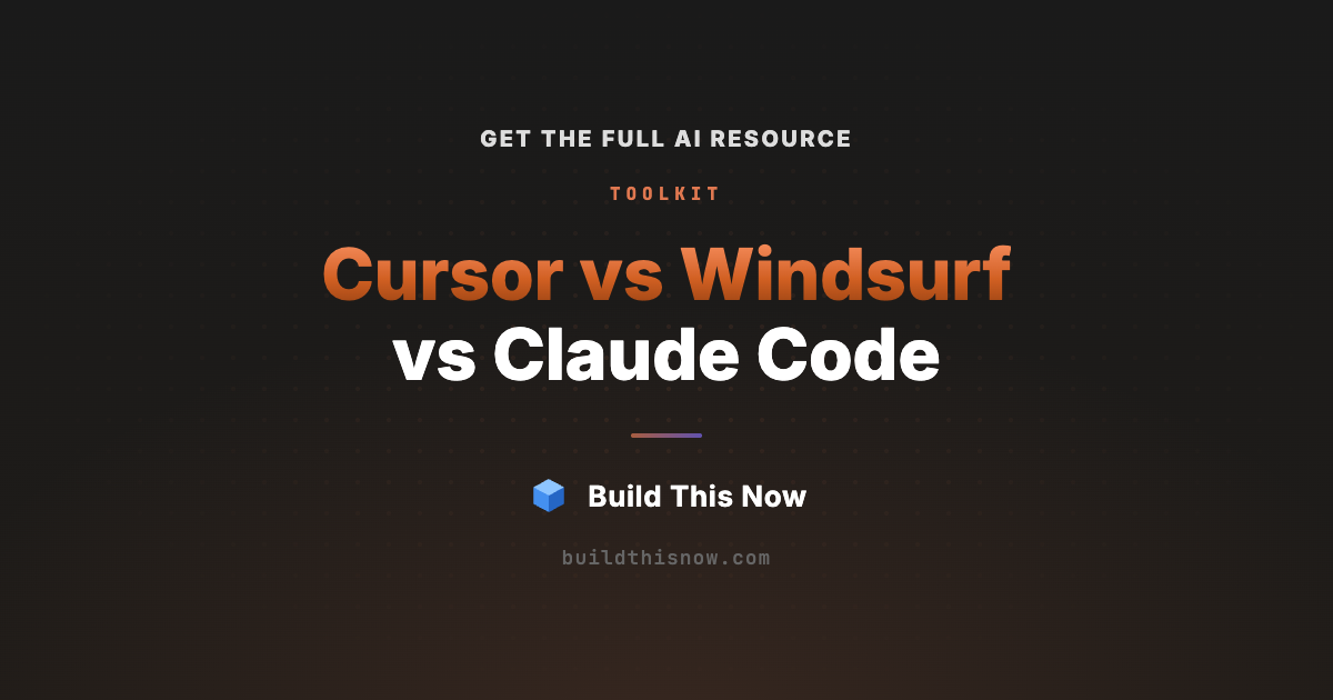 Cursor vs Windsurf vs Claude Code: The 2026 AI Coding Tool Decision ...